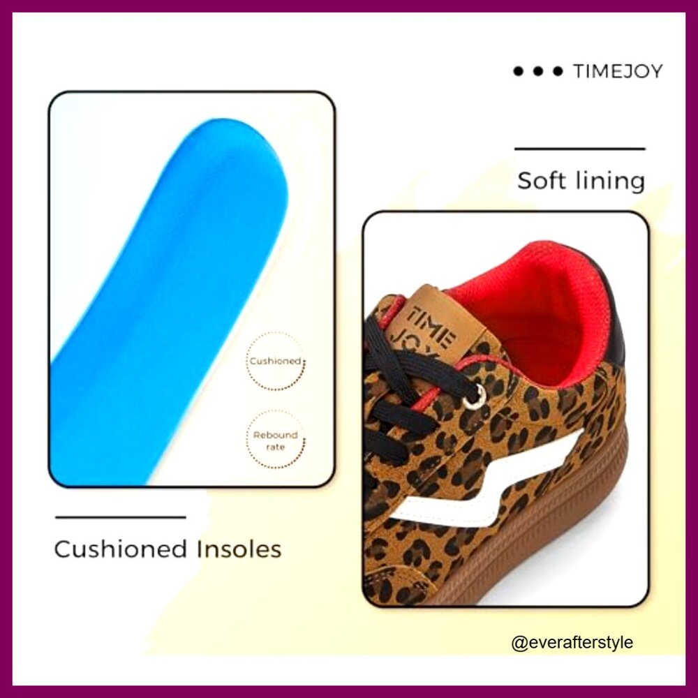 Platform Fashion Sneakers Chunky Retro Casual Low Top Gum Sole Everyday Walking - Picture 6 of 7